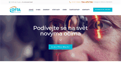 Desktop Screenshot of ofta.cz